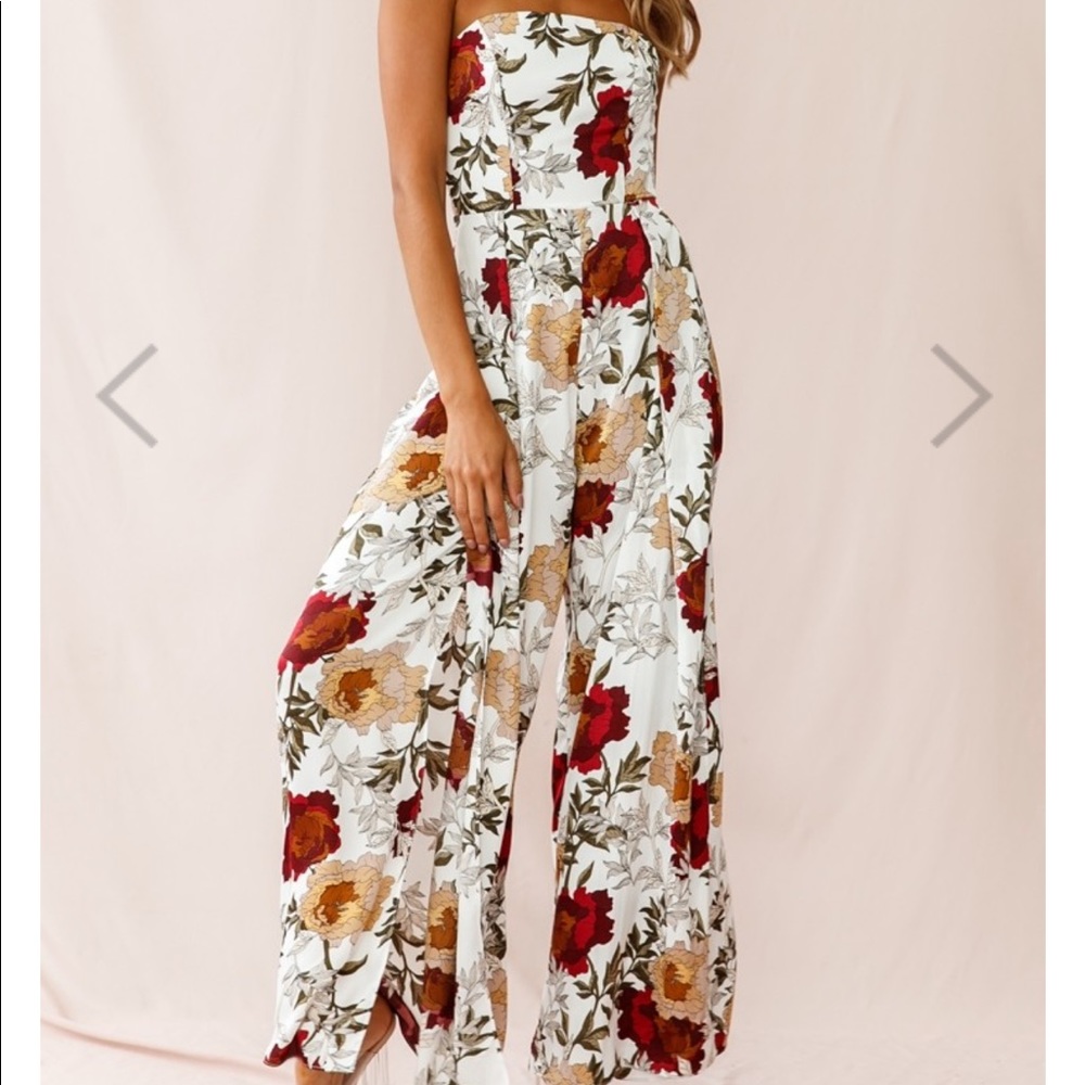 Floral Jumpsuit